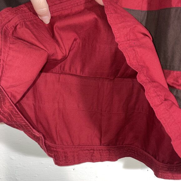 Vintage Harold’s Boho Ribbon Stripe Midi Skirt Size 4 100% Cotton Embroidered - Picture 6 of 11